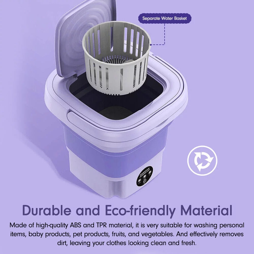 8L Foldable Mini Washing Machine N6592