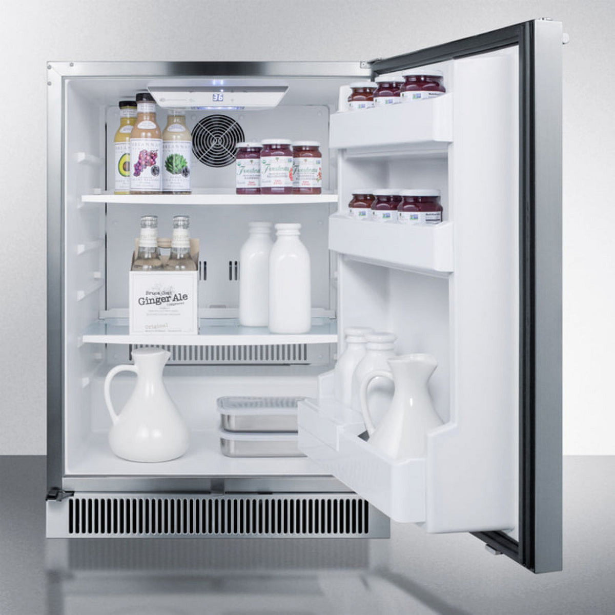 24" Wide Built-In Outdoor All-Refrigerator U571672