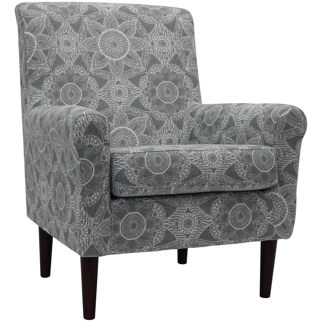 Gray Lounge Chair A9593