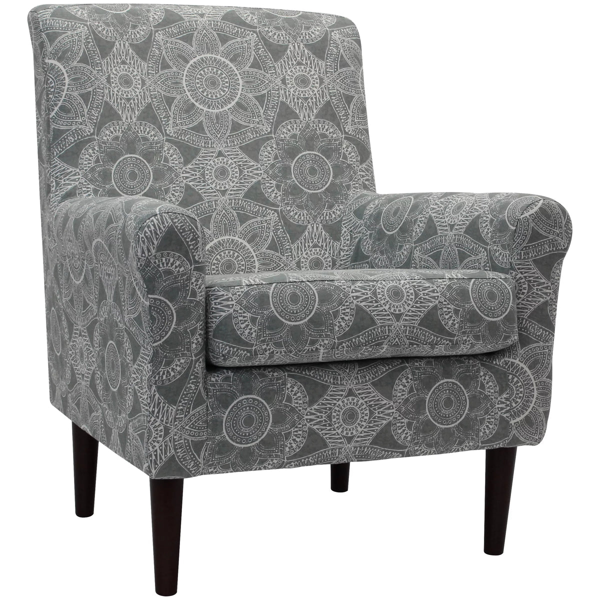 Gray Lounge Chair A9593