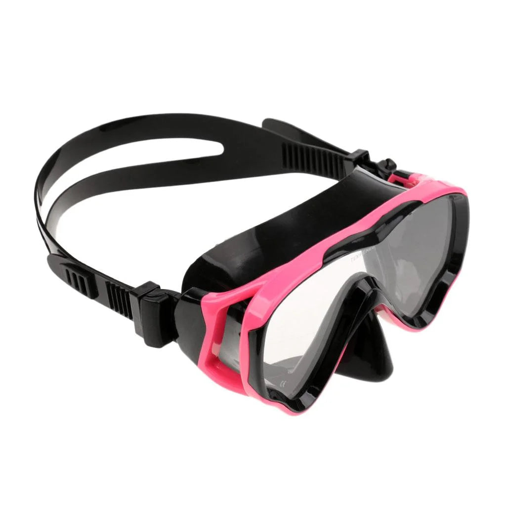 Black and Pink Kids Scuba Diving Snorkel Set O134244