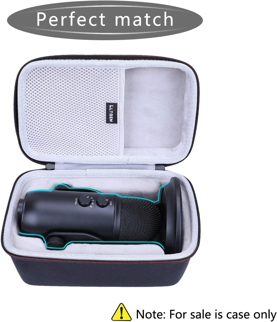 Hard Case for USB Condenser Microphone Pack of 2 X6985