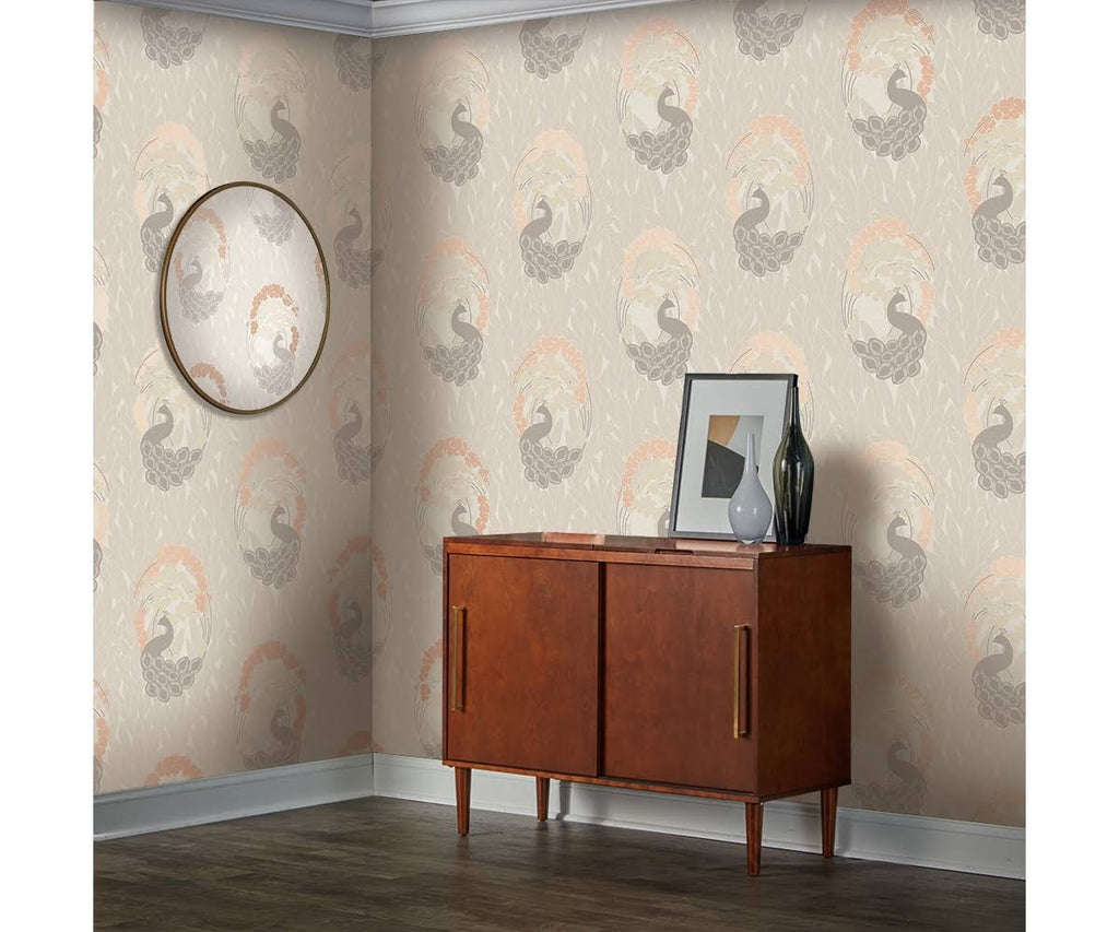 Peacock Bluff Self-Adhesive Removable Wallpaper N918