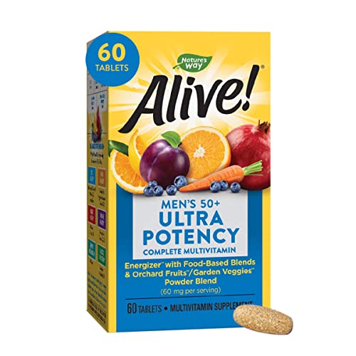 Men’s 50+ Multivitamin, Gluten-Free, 60 Tablets N90720