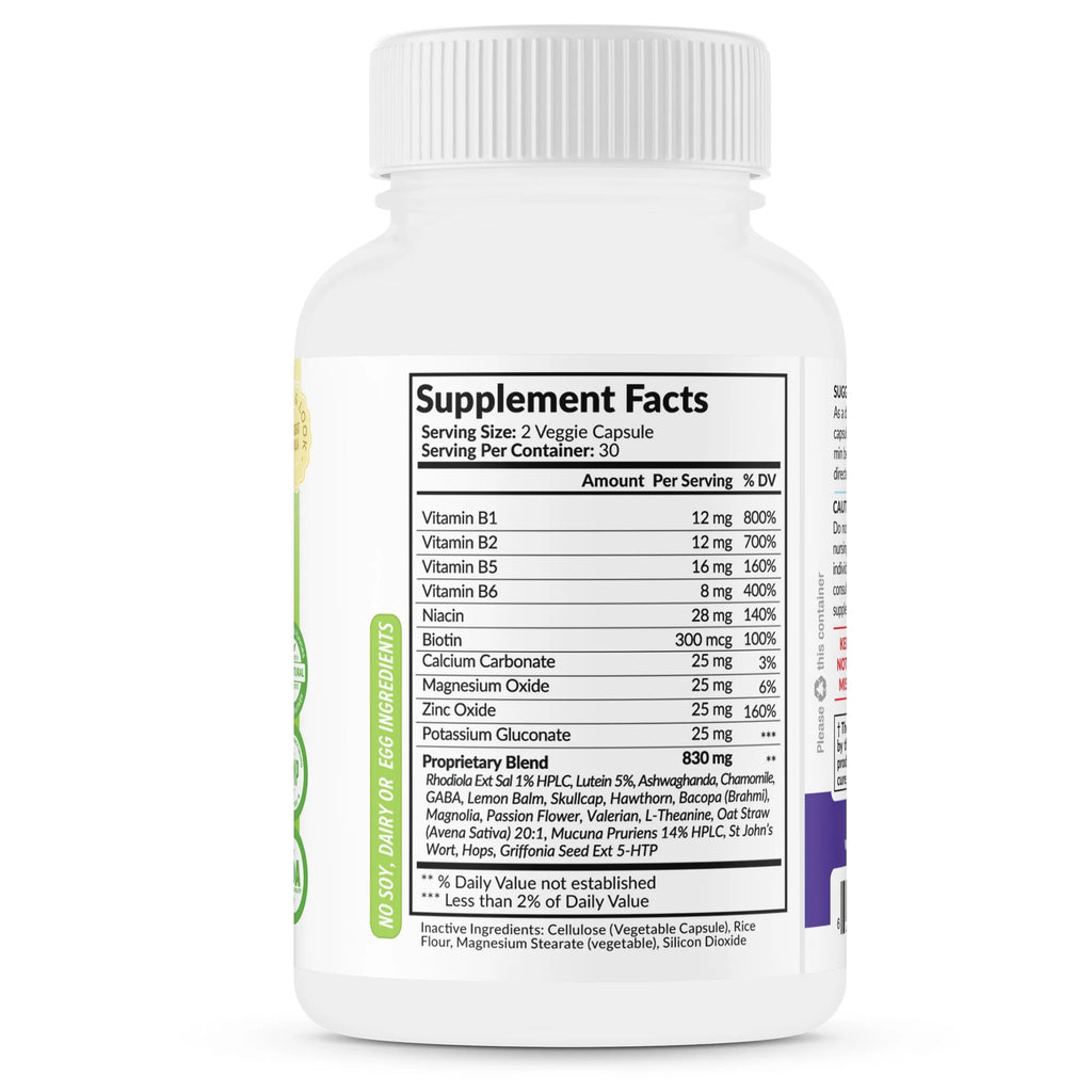 Anxiety Relief Supplement 3 Pack 60 Capsules T237929