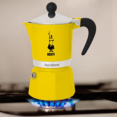 Green Aluminium Moka Pot 3 Cups Q184