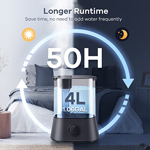 4L Cool Mist Ultrasonic Humidifier Z227196