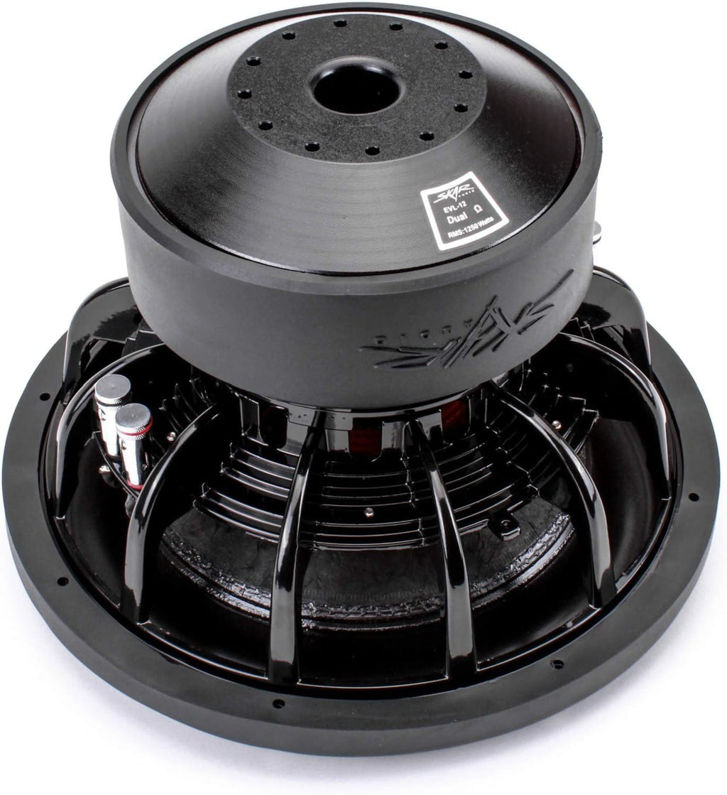 12 2500 Watt Dual 2 Ohm Car Subwoofer X649