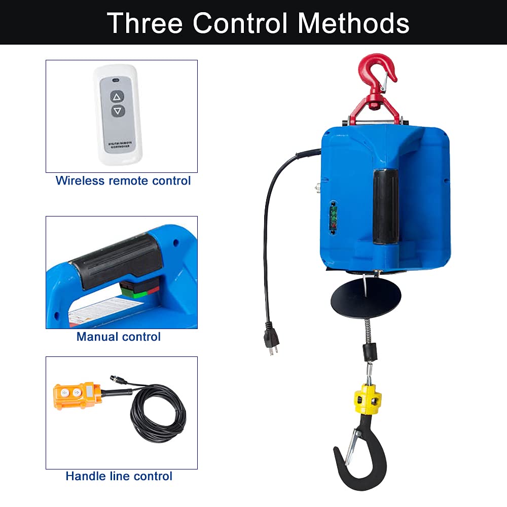 110Volt 1500W Portable Electric Hoist X7023