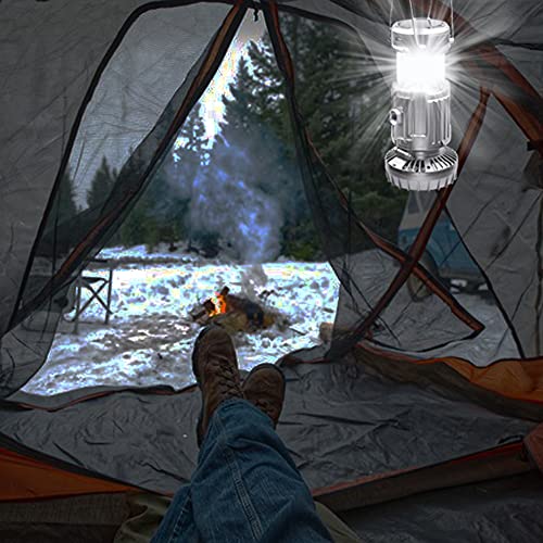 Rechargeable Solar Camping Lantern with Fan Z53433