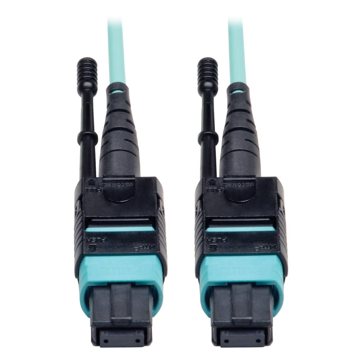 Aqua OM3 Fiber Optic Patch Cable 6 ft X952
