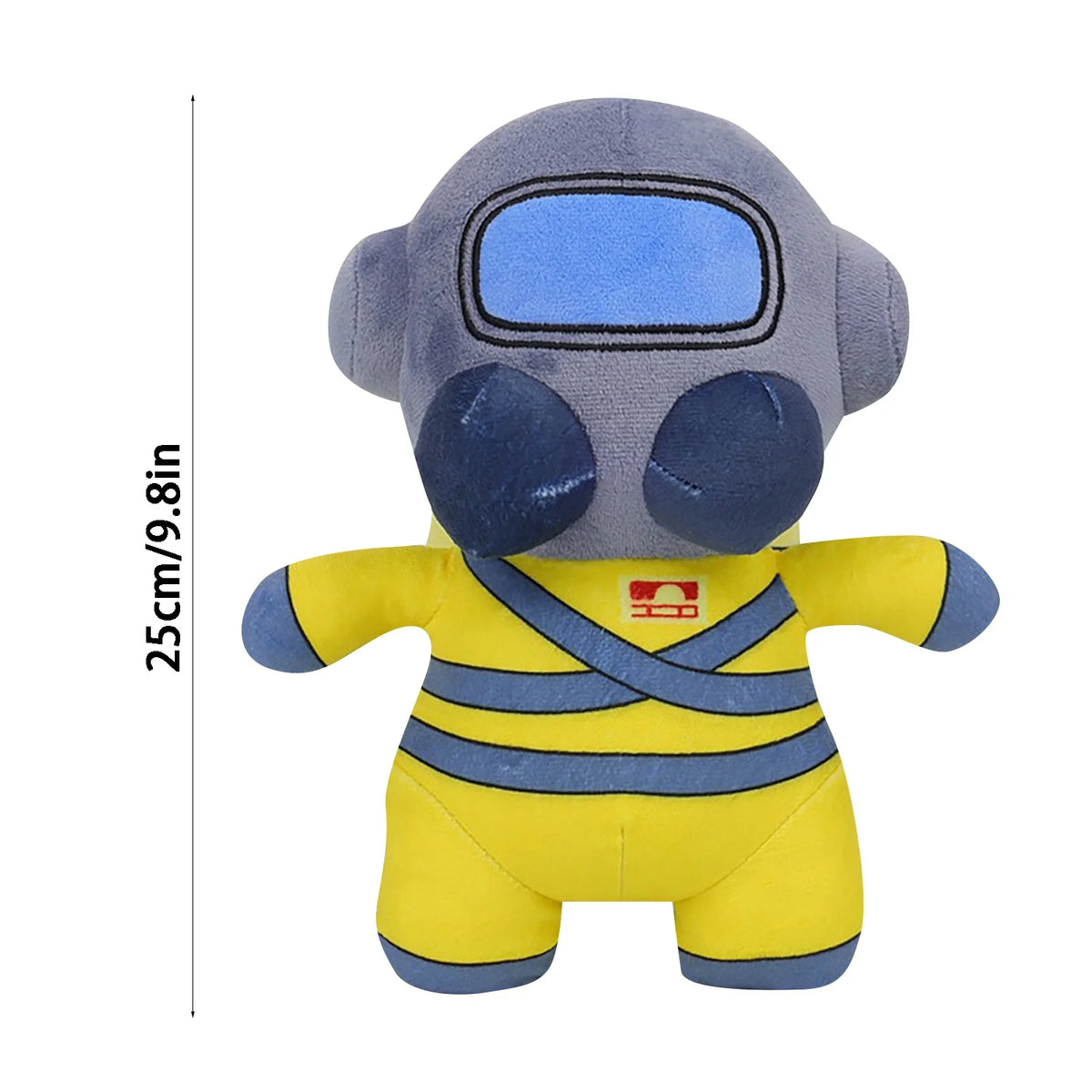 Orange Plush Stuffed Animal Doll L6658