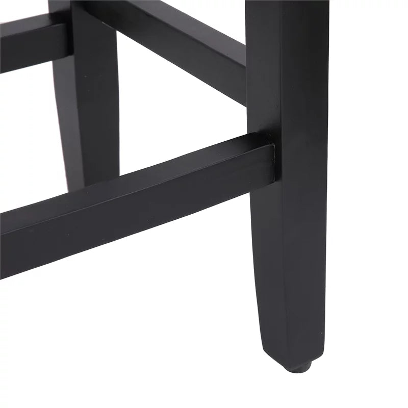 29" Saddle Seat Bar Stool Set of 3 T52742
