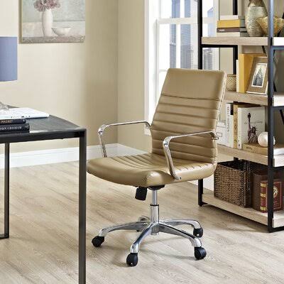 Tan Upholstery Office Chair E87174