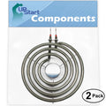 2-Pack 6 inch 4 Turns Surface Burner Element for Range A579