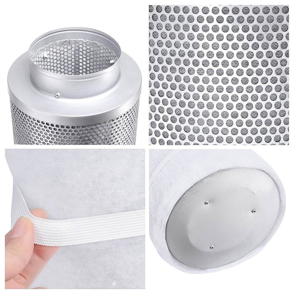 6x22 Hydroponic Coconut Shell Carbon Filter B411