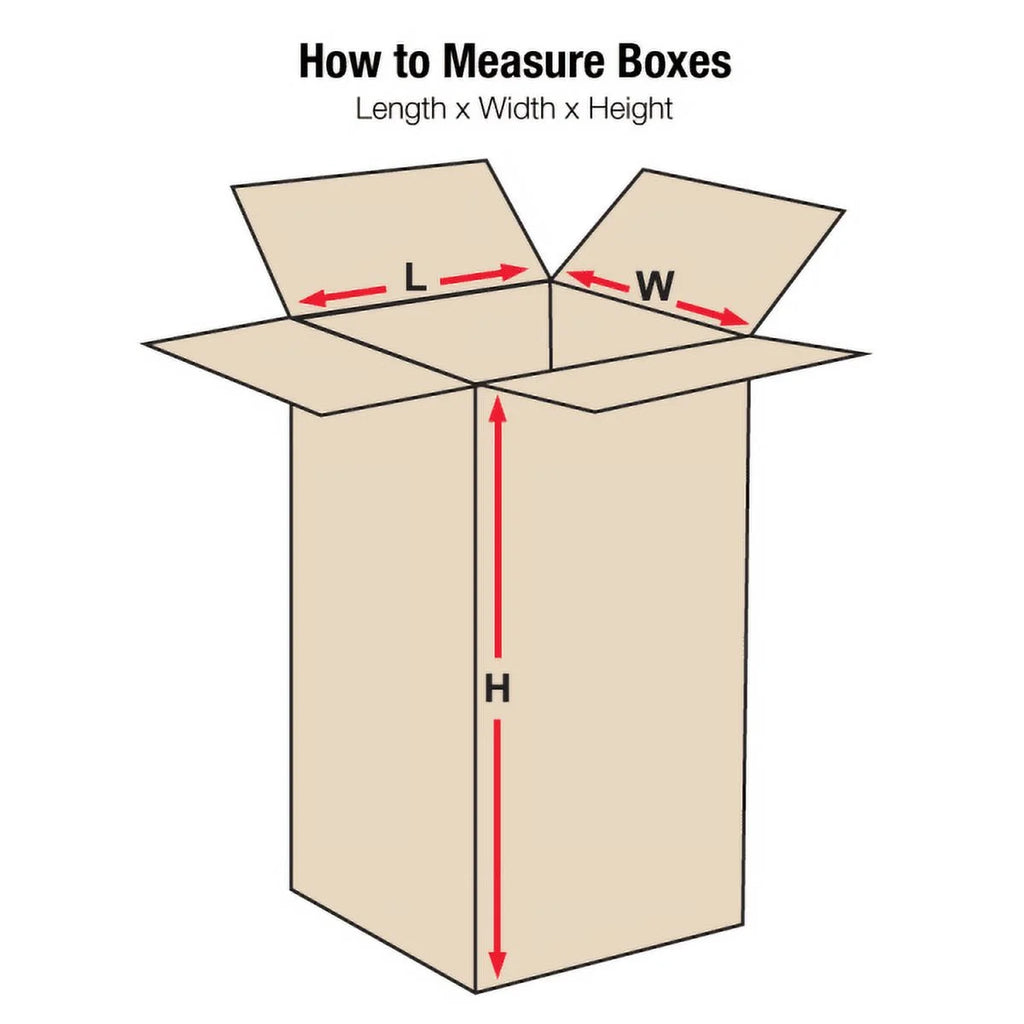 Tall Kraft Boxes, 15" x 15" x 48", Pack Of 10 L31716