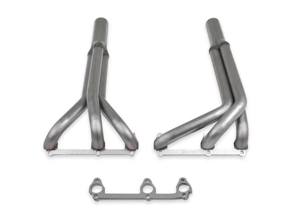Upright Headers 1-5/8" Primary 409SS Natural Finish E6077