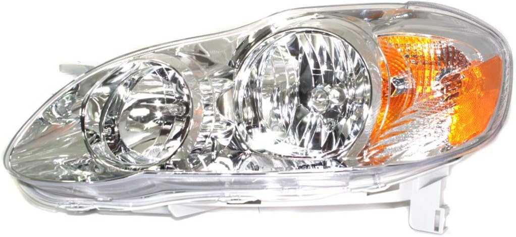 Headlight Assembly Pair for Toyota Corolla 2005-2008 H985460