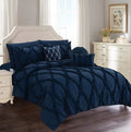 10 Piece Navy Bed in a Bag Comforter Set S39287