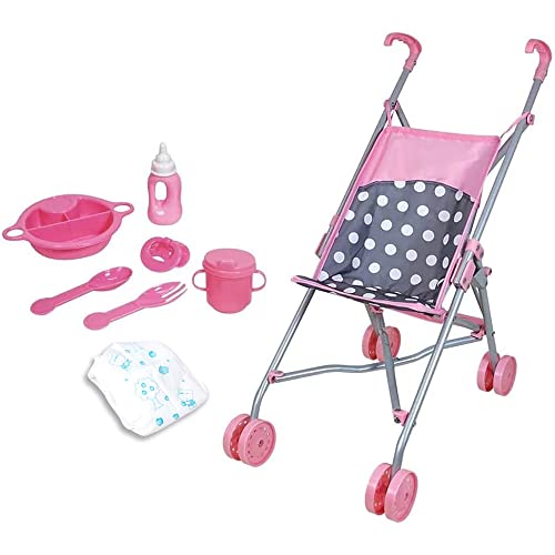 5 Piece Doll Nursery Play Set with Accessories R713285