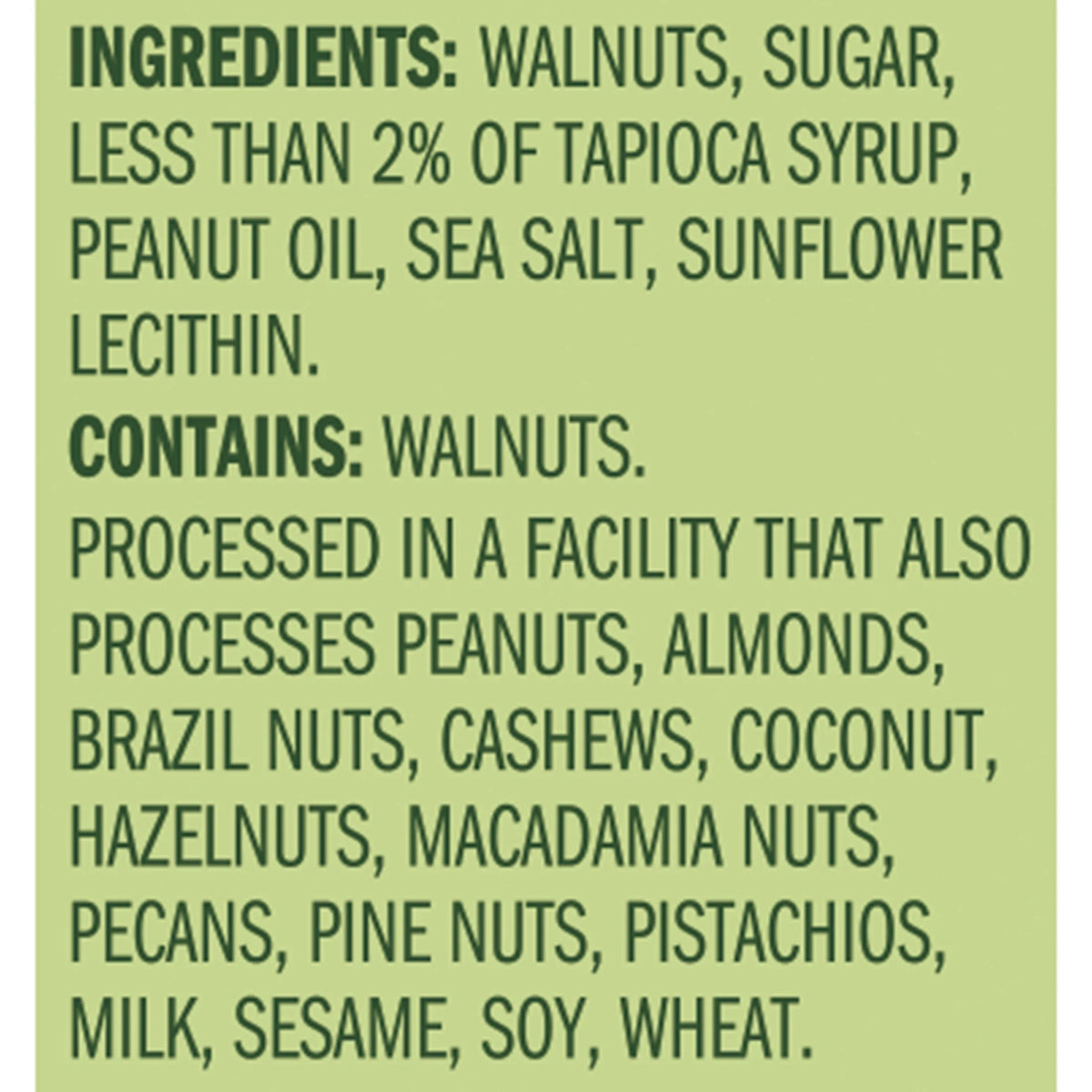 Glazed Walnuts 6.5 Oz Pack of 3 O402
