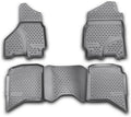 Black 4 Piece Floor Mats A2005