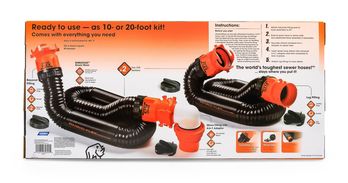 20 Sewer Hose Kit R15158