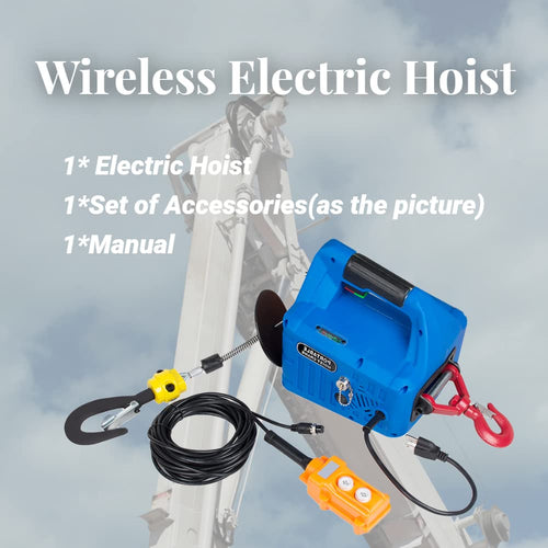 110Volt 1500W Portable Electric Hoist X7023