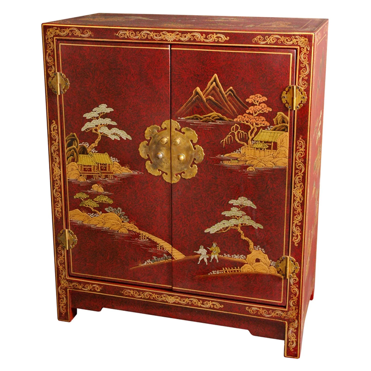 Red Lacquer Cabinet B907203
