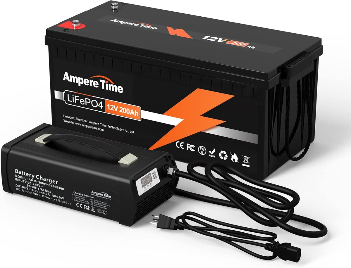 12V 200Ah LiFePO4 Battery with Built-in 100A BMS Q4872