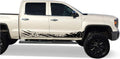 Black Mud Splash Decal Sticker Pack of 2 Y8432