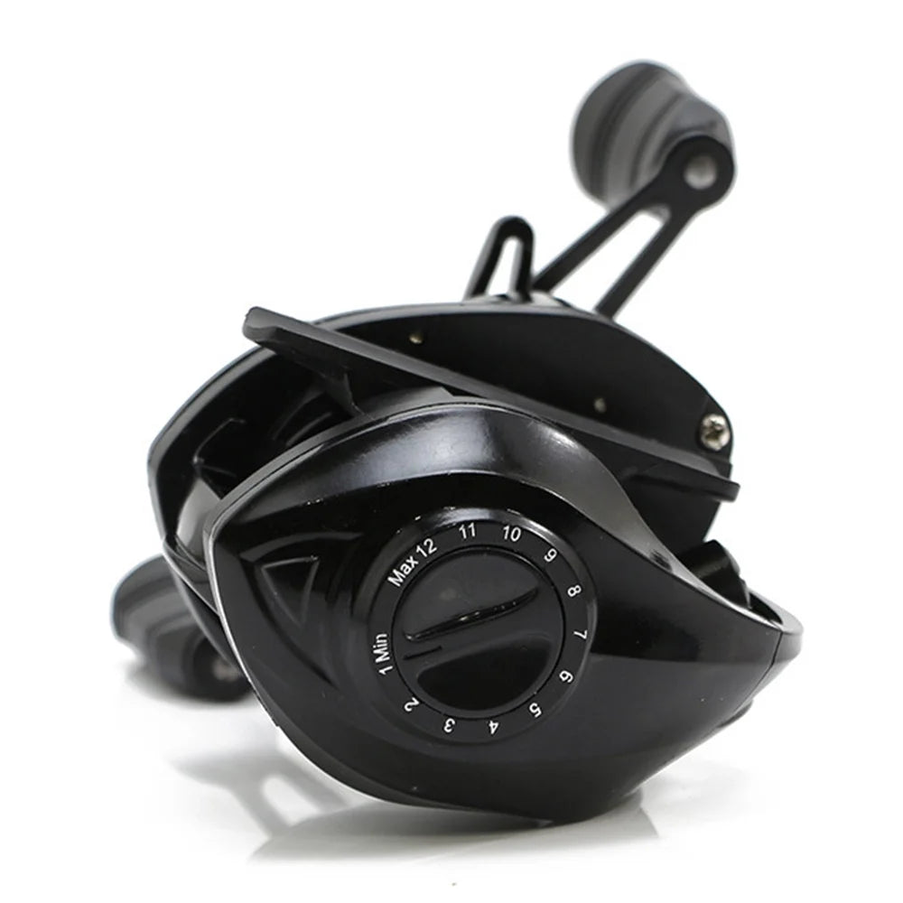 Baitcasting Fishing Reel Graphite Frame 7.2:1 Gear Ratio Low Profile X476