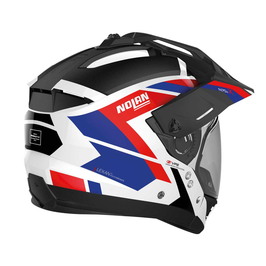 White Blue Red Helmet Size XXXL W244292