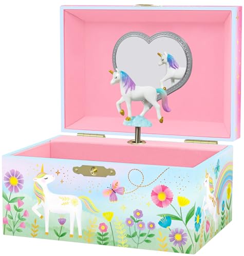 Musical Unicorn Jewelry Box for Girls J483
