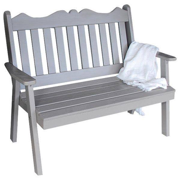 Gray Stain Garden Bench O6877