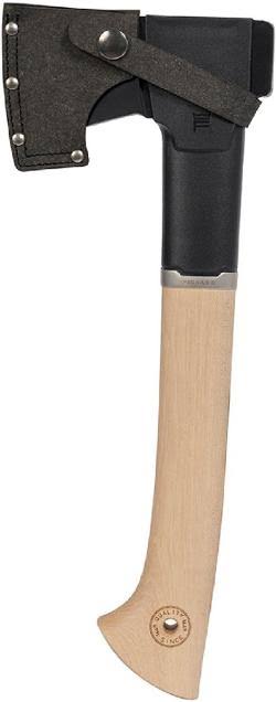 14 in. Hatchet with Recycled Leather Sheath W41605