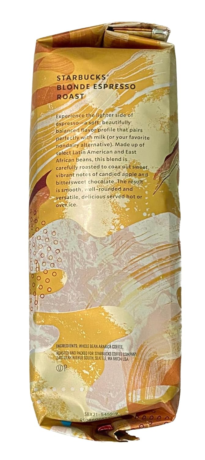 Blonde Espresso Roast Light Roast Whole Bean Coffee (1 lb) L146948