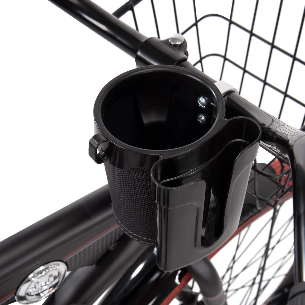26 Inch Matte Black Cruiser Bike P85392