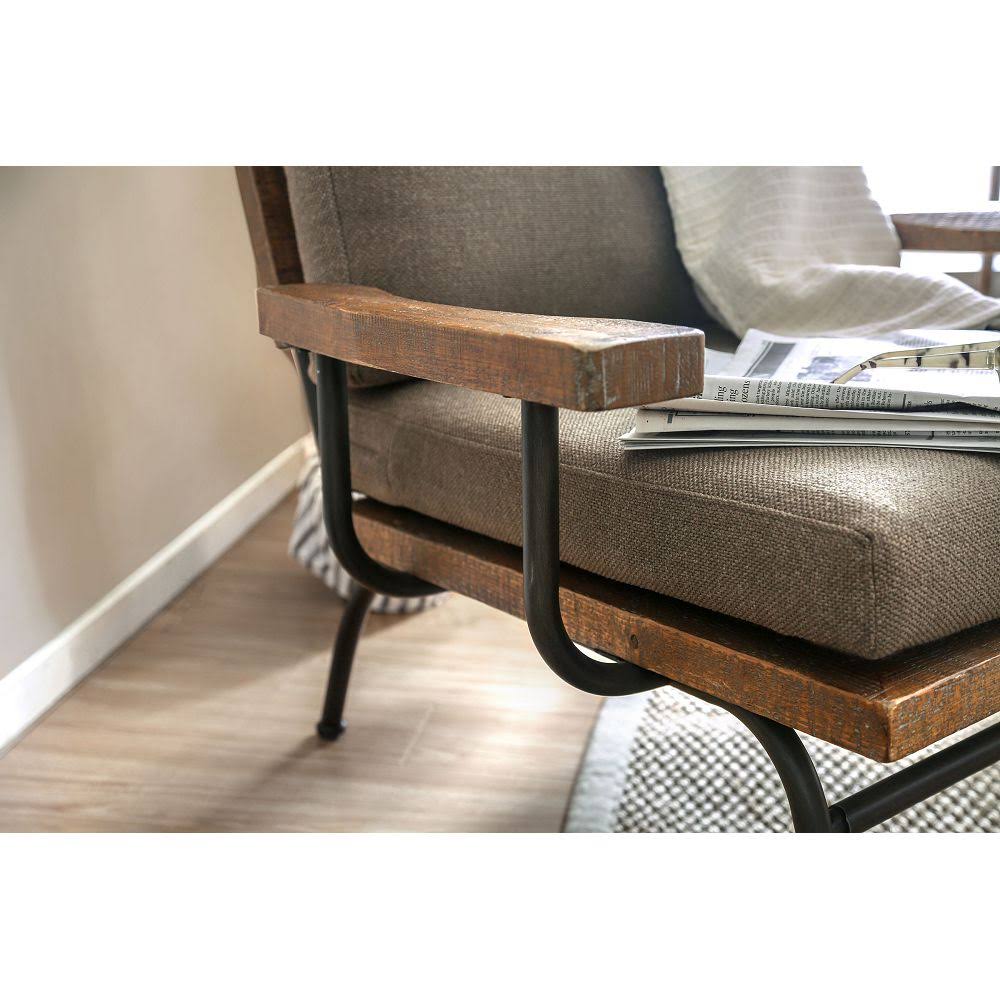 Light Brown Accent Chair N27412