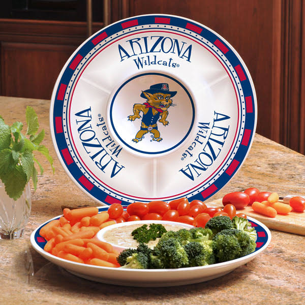 Ceramic Chip and Dip Round Tray D379