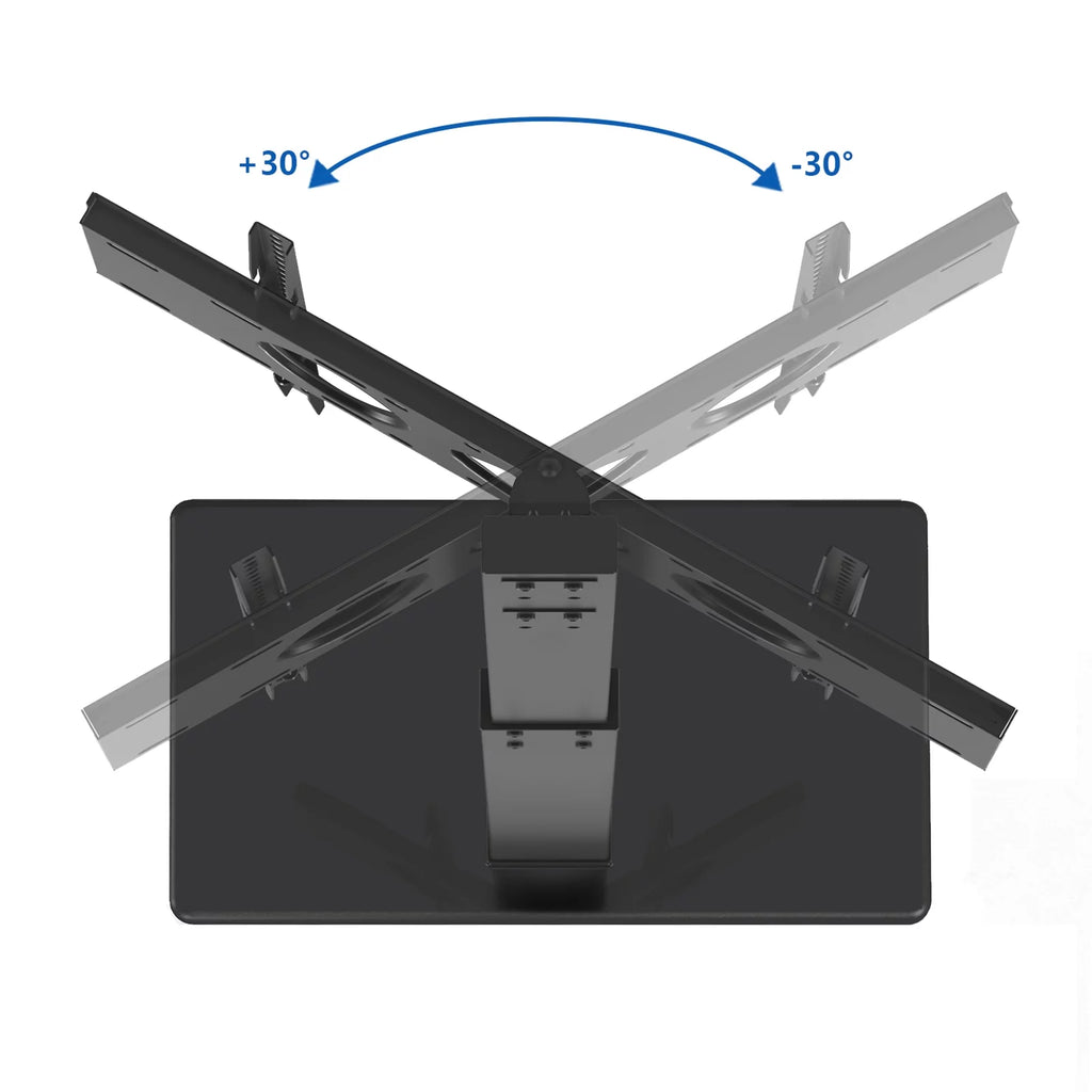 Black Swivel Floor TV Stand up to 70 inch G75325