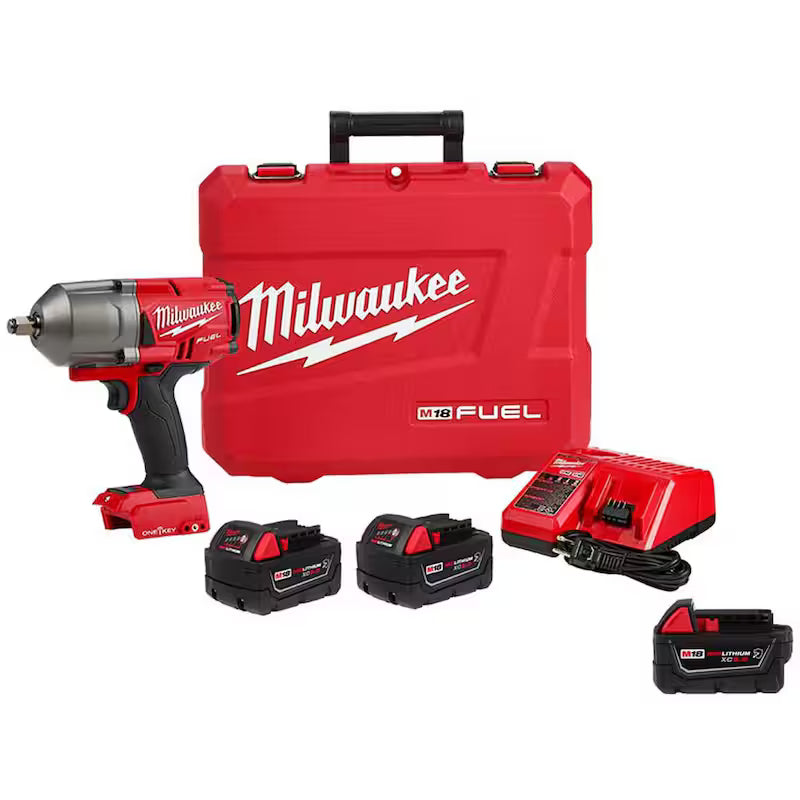 18-Volt Li-Ion Brushless Cordless 1/2 in. High-Torque Impact Wrench F77332