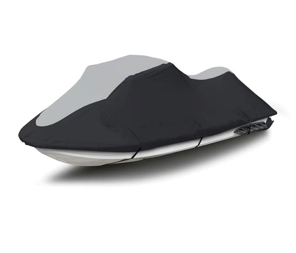 Trailerable Jet Ski Cover Black/Grey 1-2 Seater P2943