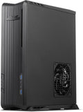 Black Mini-ITX/DTX SFX Computer Case with PCI-E Riser Card Z534