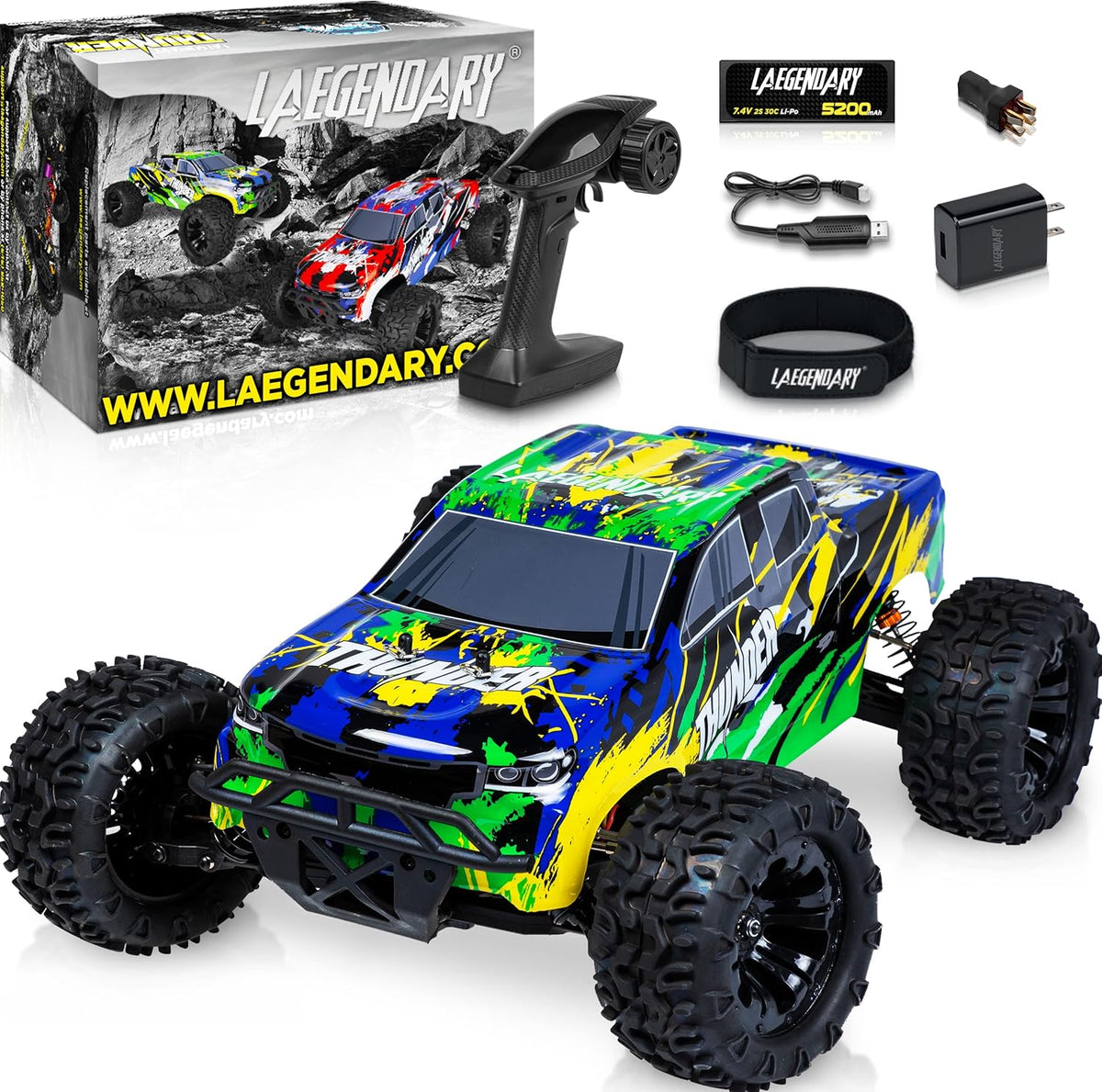 1:10 Scale Brushless 4x4 Off Road RC Monster Truck F9086