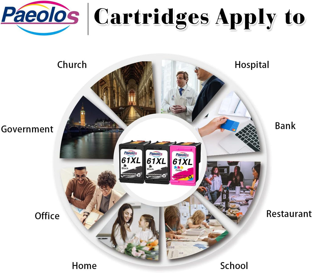 Remanufactured Ink Cartridges 3 Pack E694
