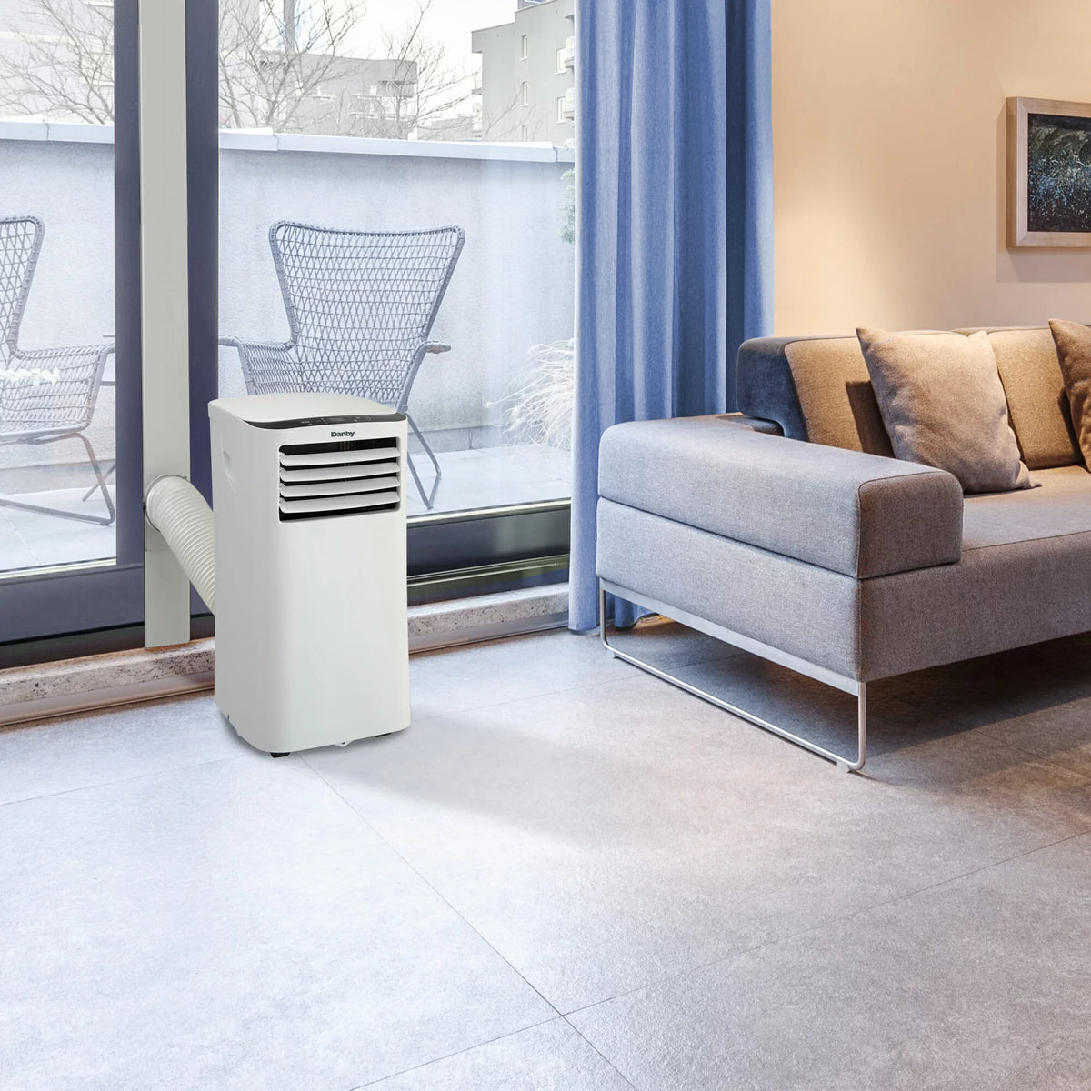 5300 BTU 3-in-1 Portable AC in White J762