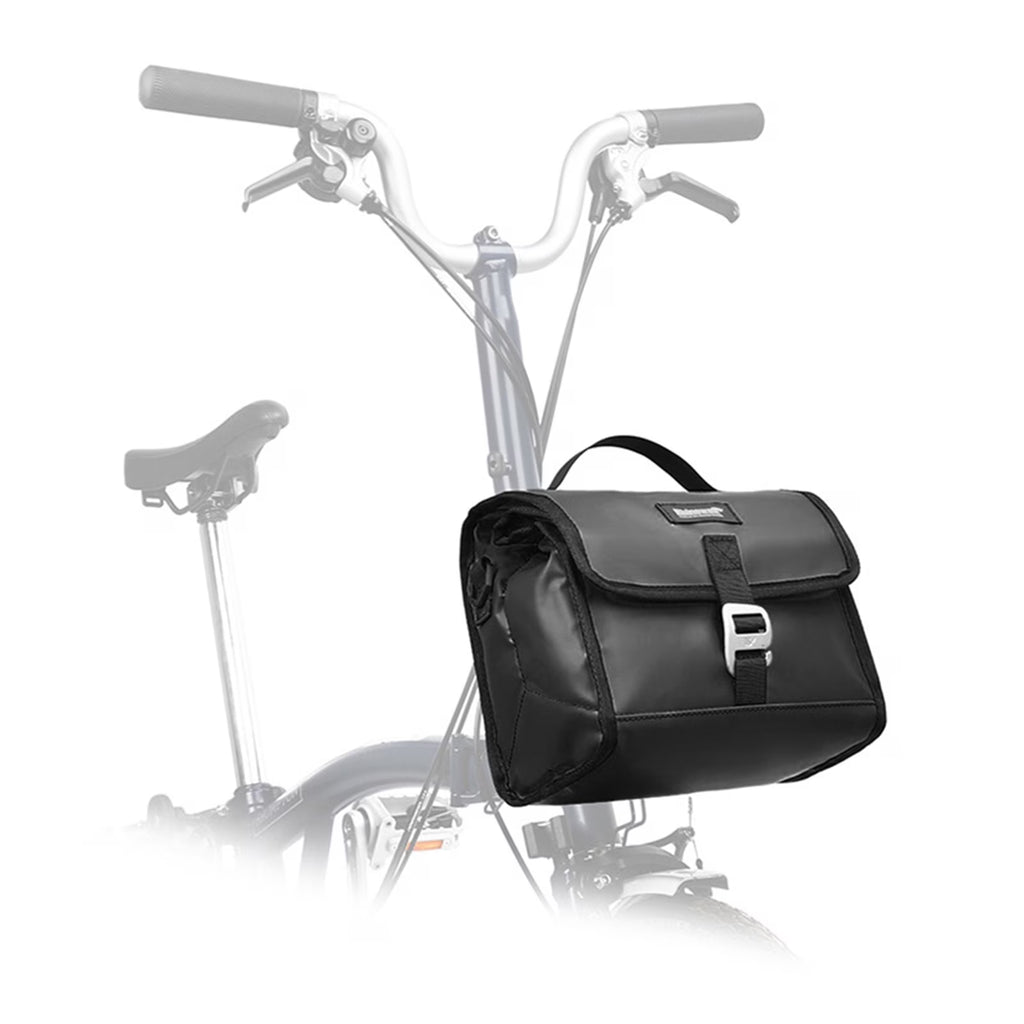 Insulated Folding Bike Handlebar Bag with Rain Cover O21250