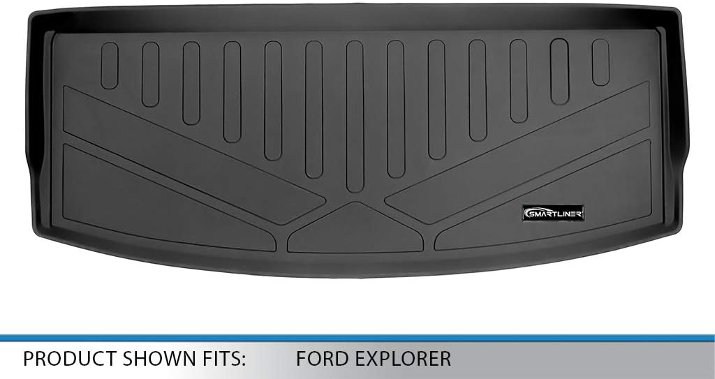 Black Custom Cargo Trunk Liner Floor Mat J214615
